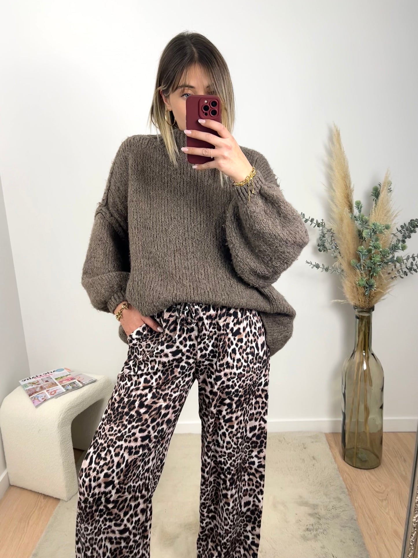 Pantalon léopard • MAHAUT