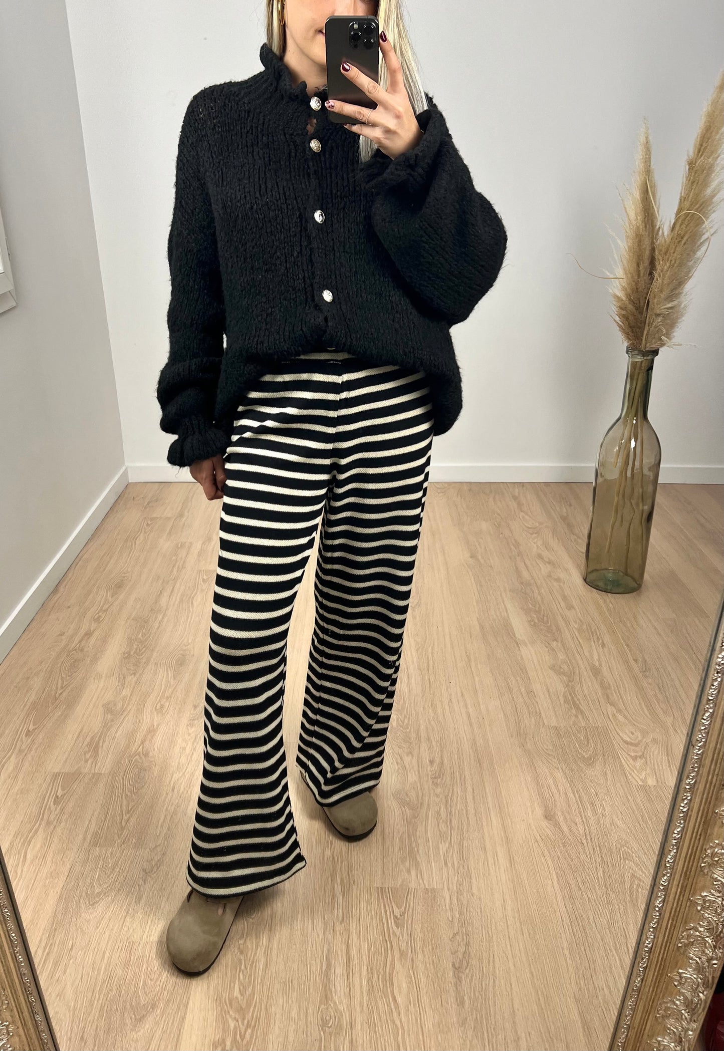 Pantalon à rayures • JOY