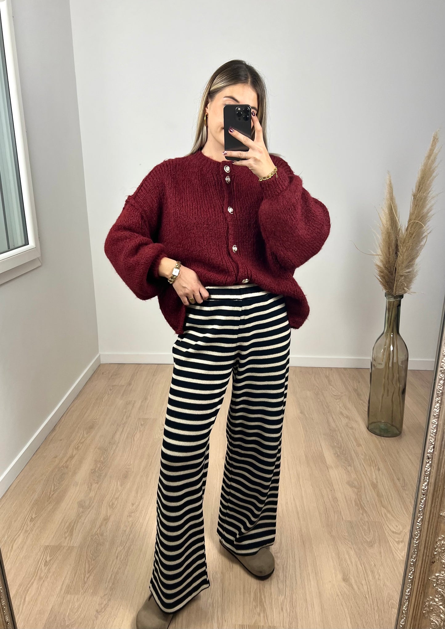 Pantalon à rayures • JOY