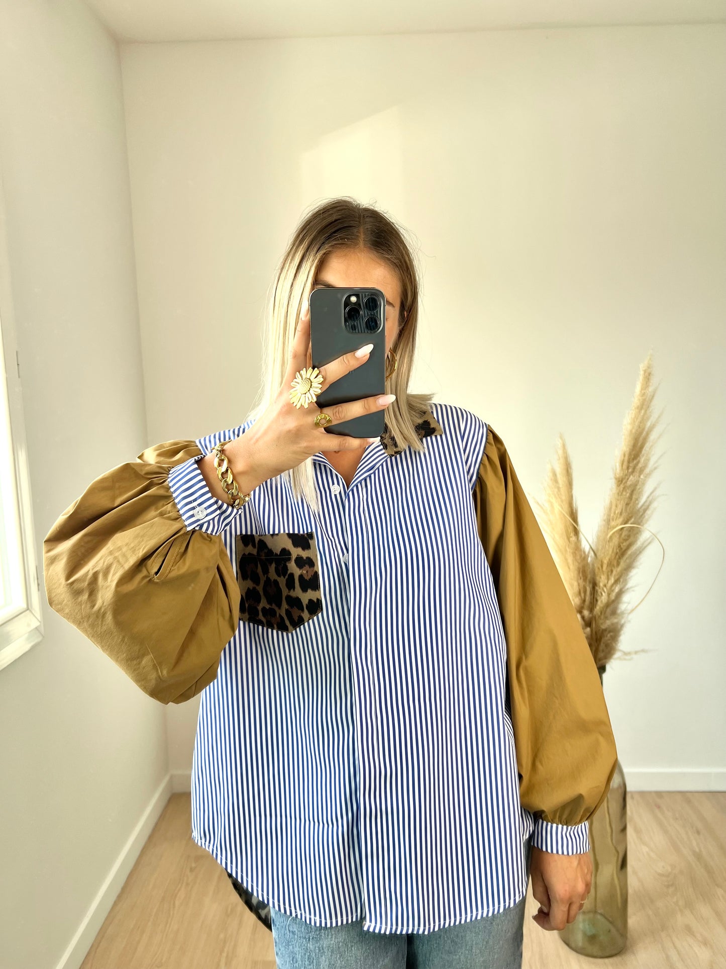 Chemise léopard camel • WILLOW