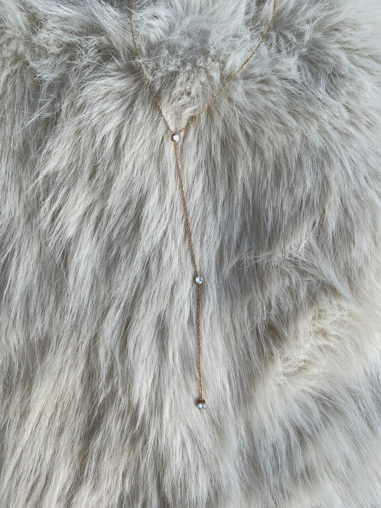 Collier ESMEE sautoir strass