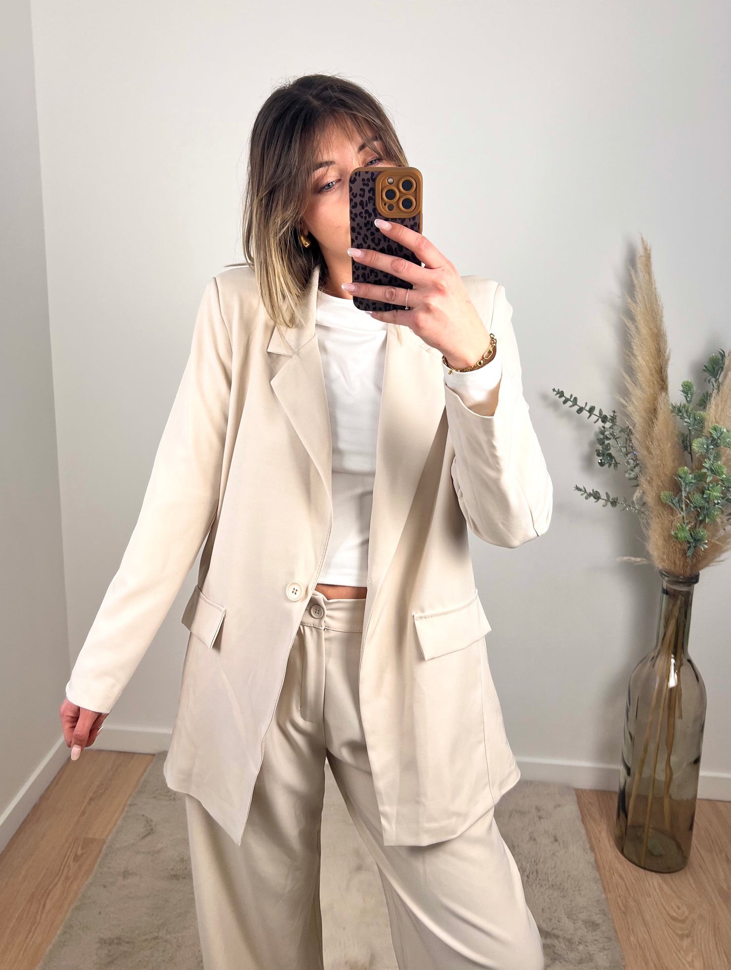 Dulcie Crème - Veste De Blazer