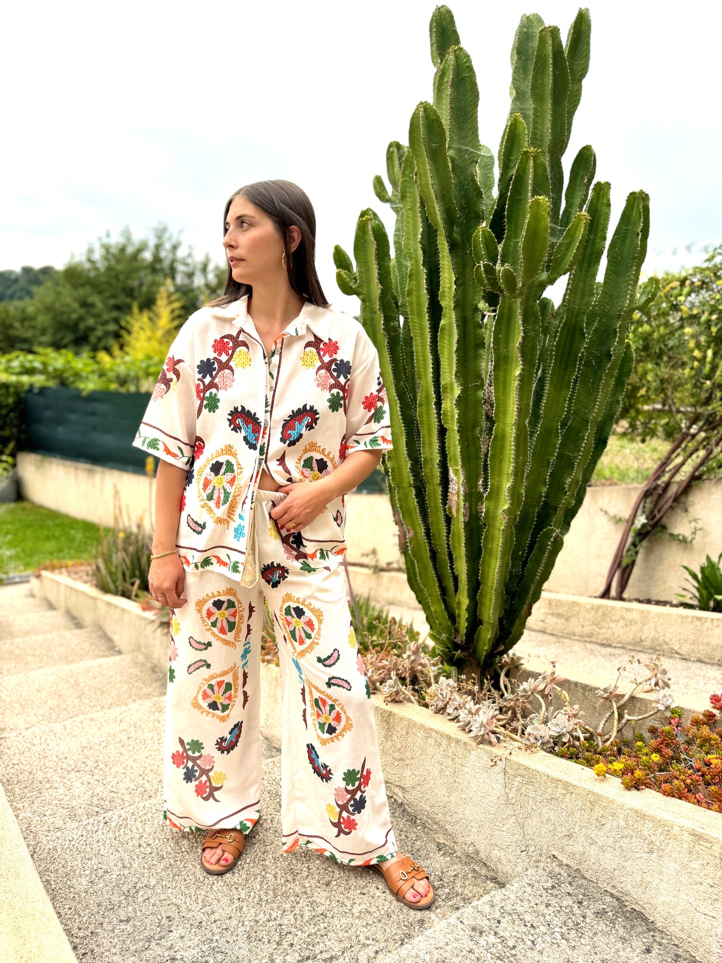 Chemise HAVANA motifs colorés