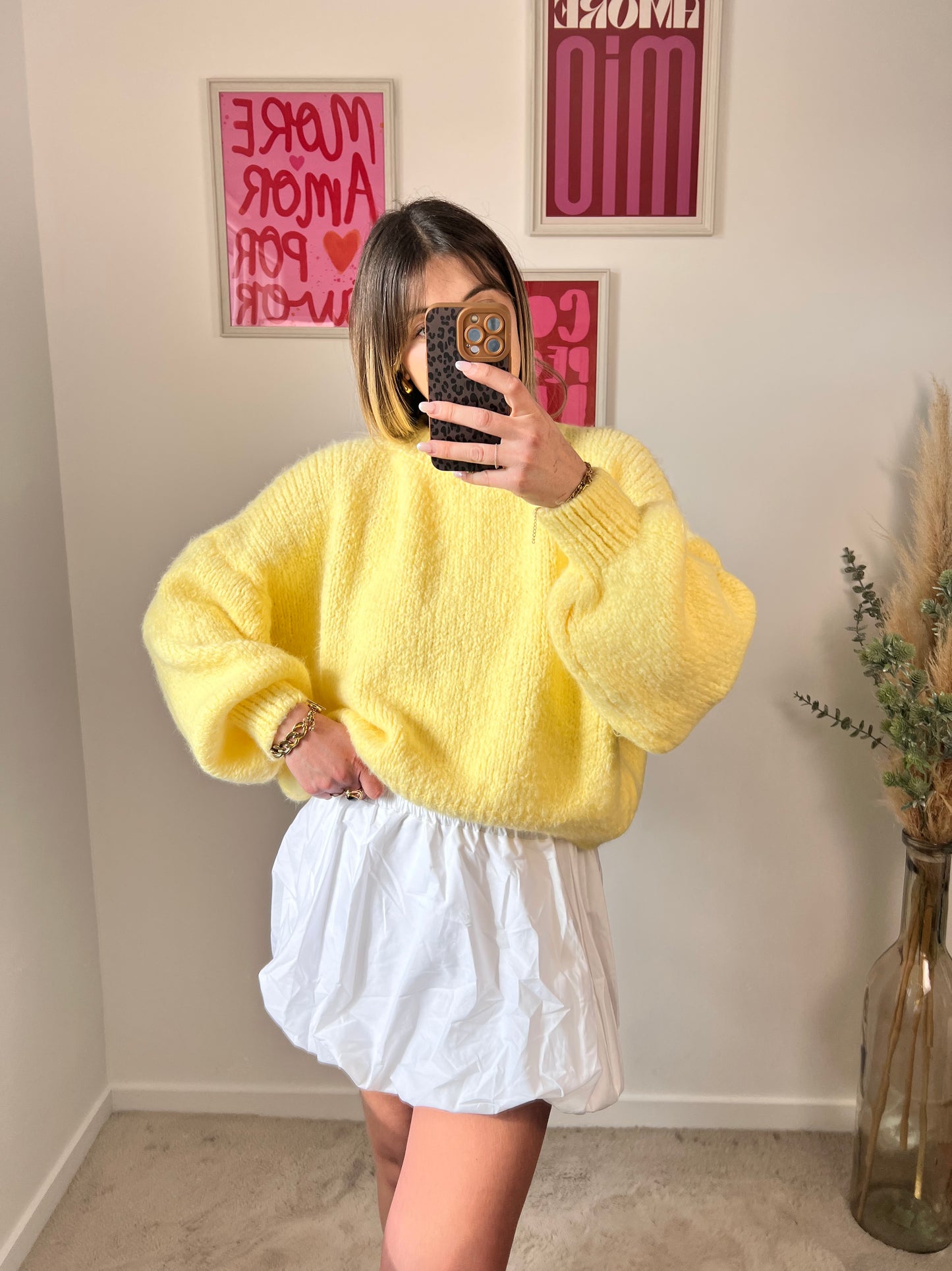 Naïs Blanche - Jupe Ballon