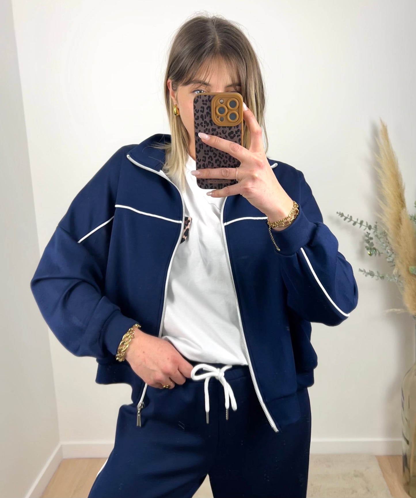 Maé Bleu Marine - Ensemble De Jogging