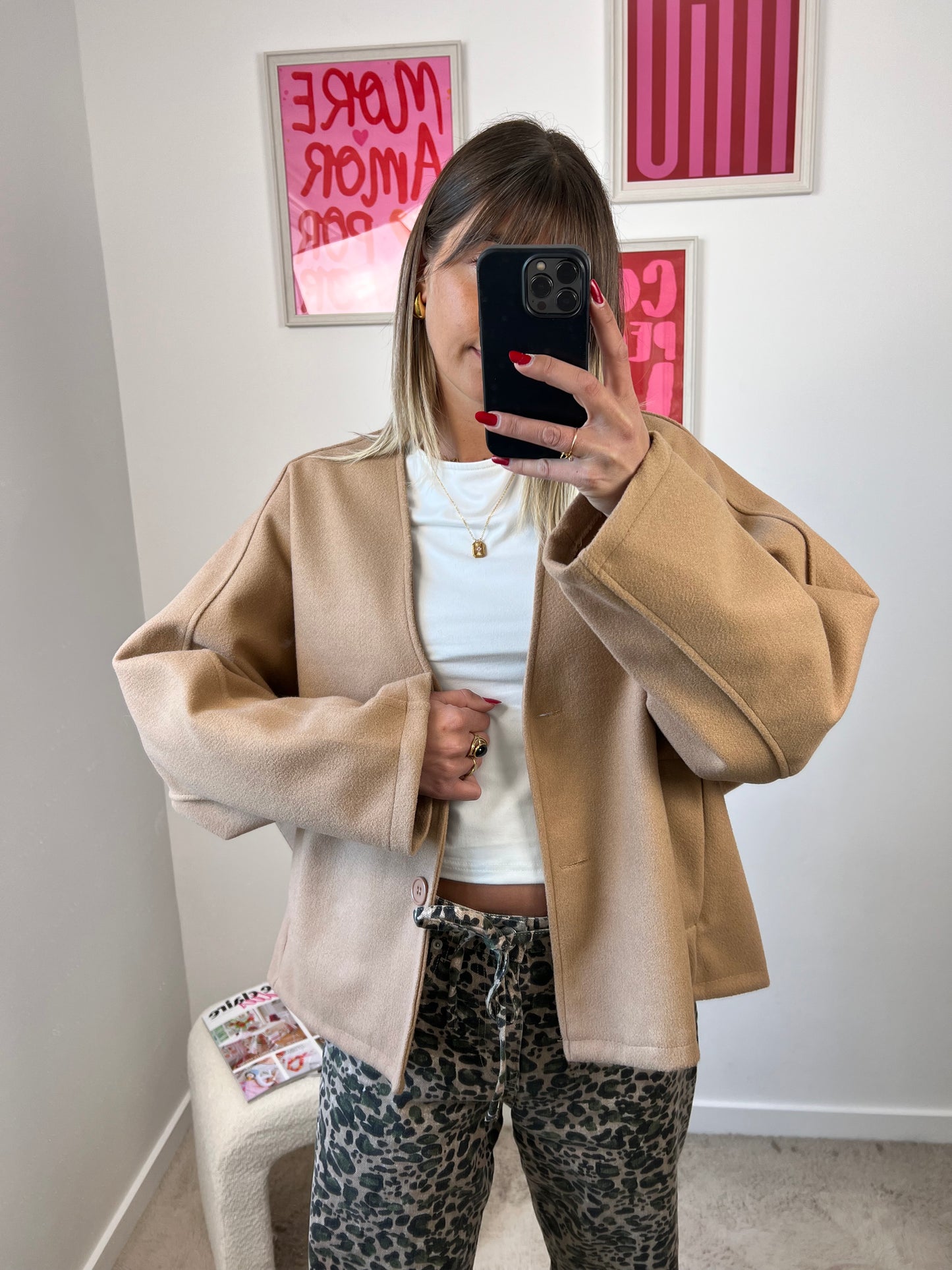 Donna Camel - Veste Oversize