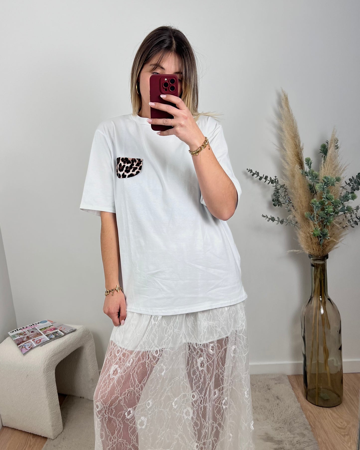 T-shirt léopard • LUZ