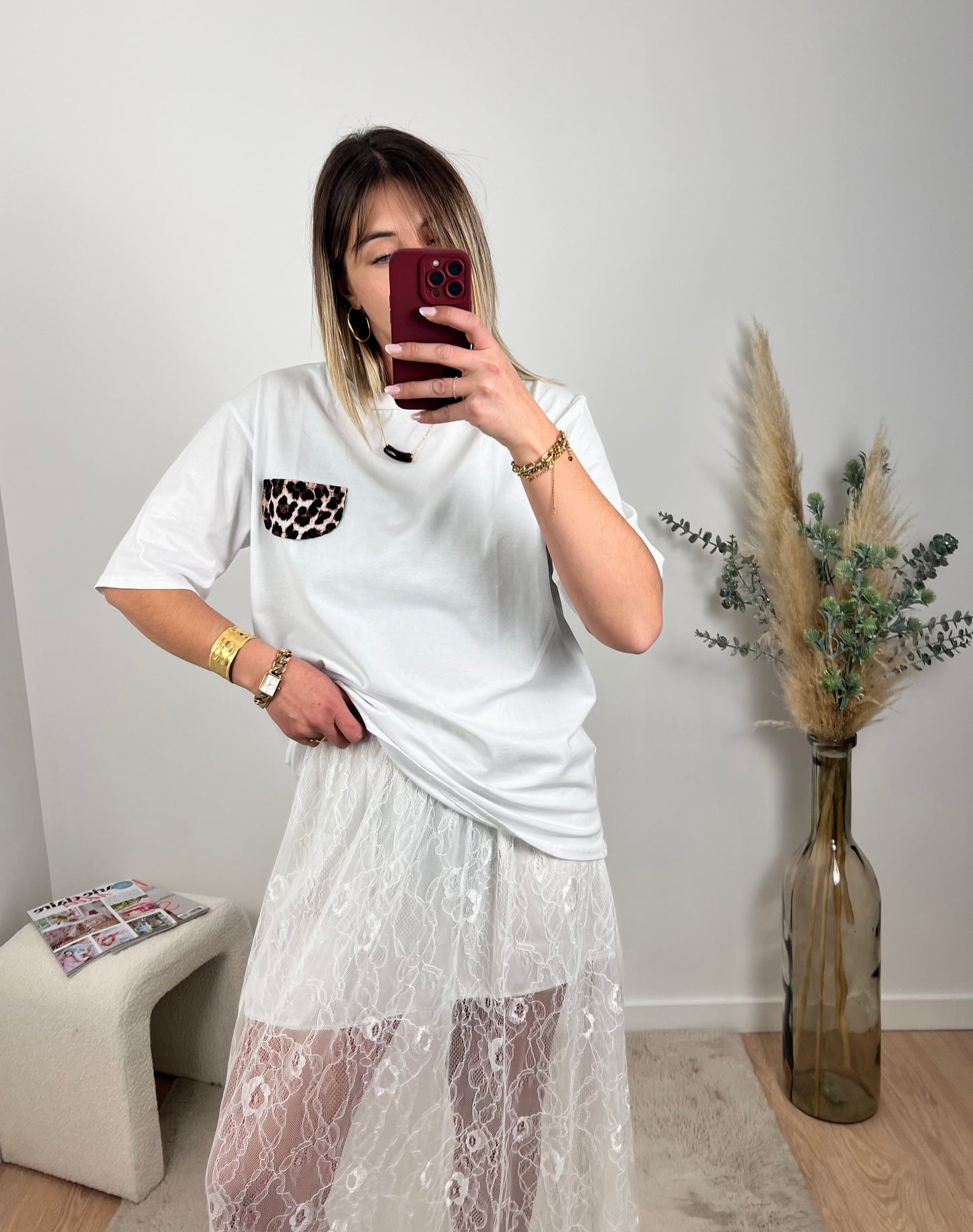 T-shirt léopard • LUZ