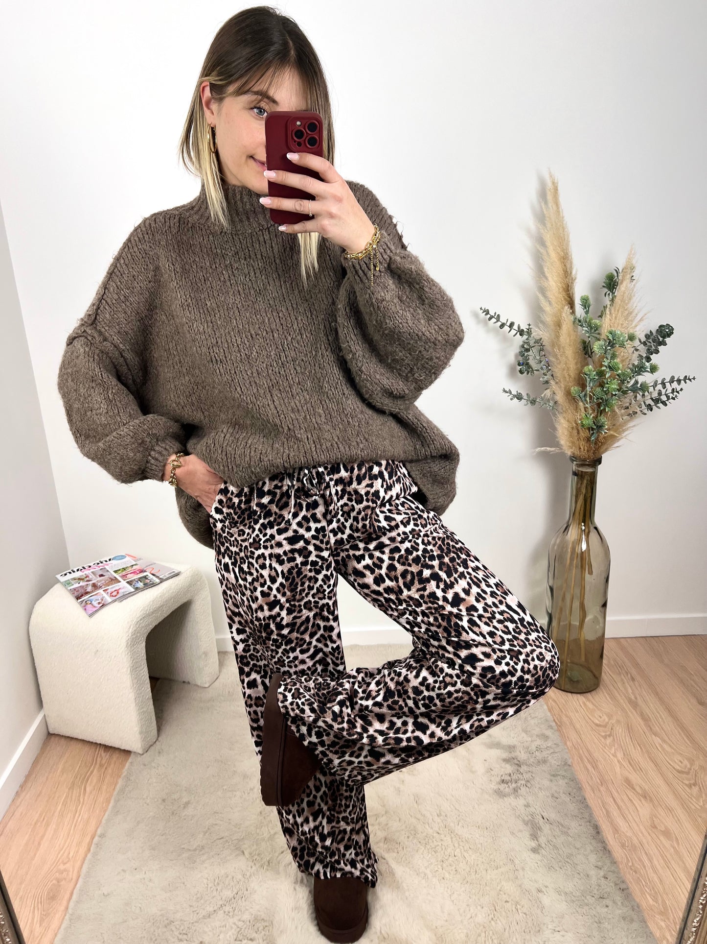 Pantalon léopard • MAHAUT