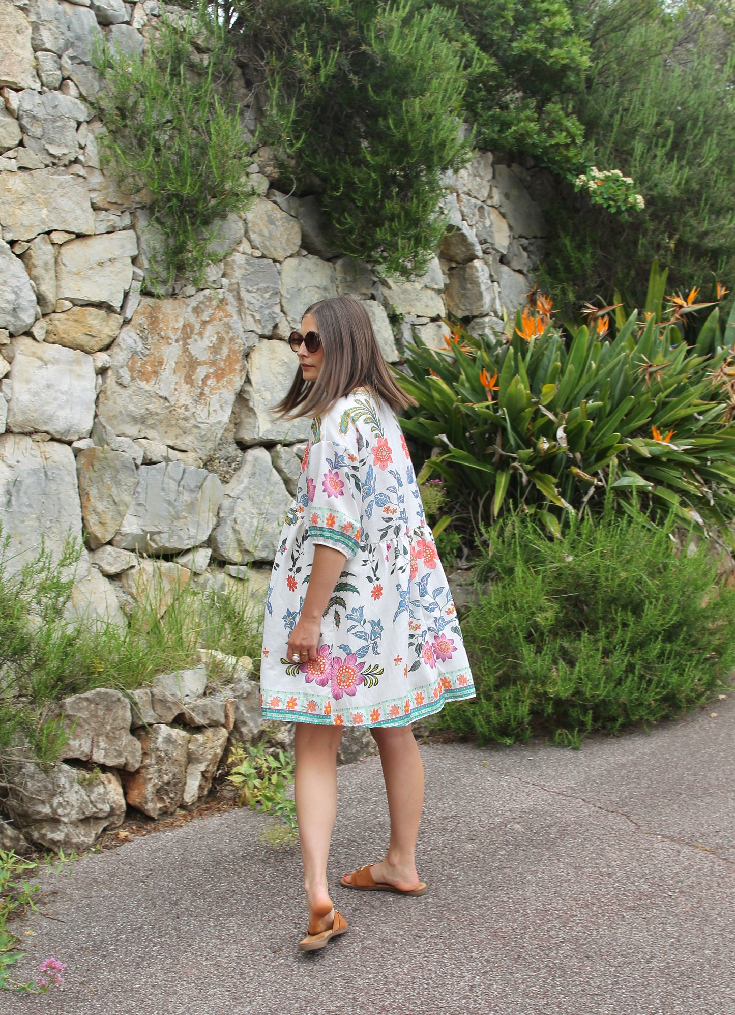 Robe MARIPOSA motifs à fleurs