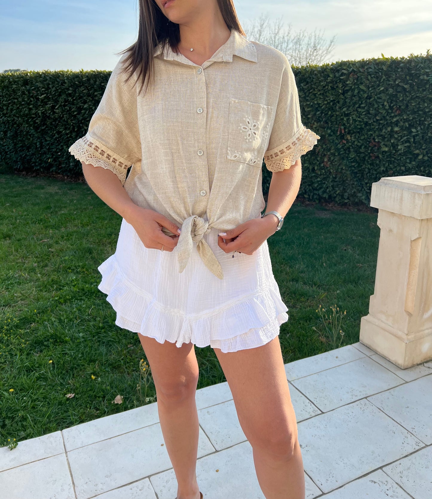 Chemise DAYSIE brodée