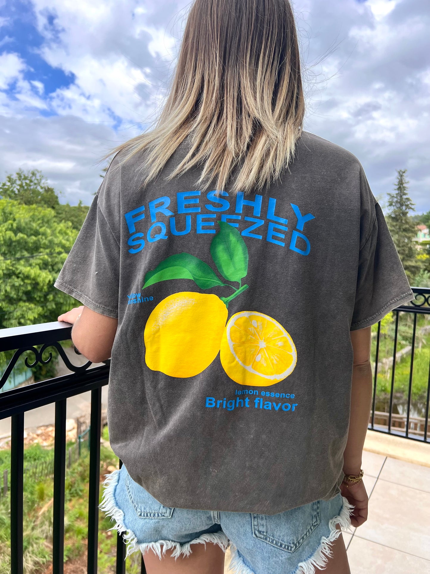 T-shirt LIMAO motifs citrons