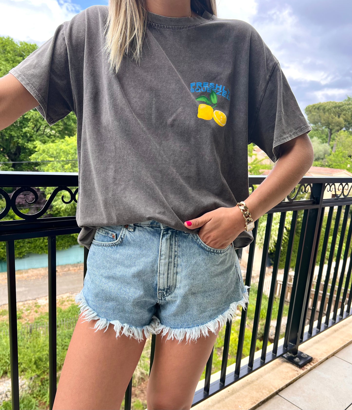 T-shirt LIMAO motifs citrons