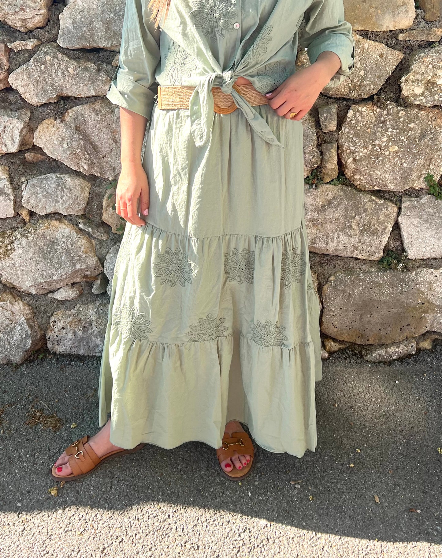 Jupe AGATHA broderie
